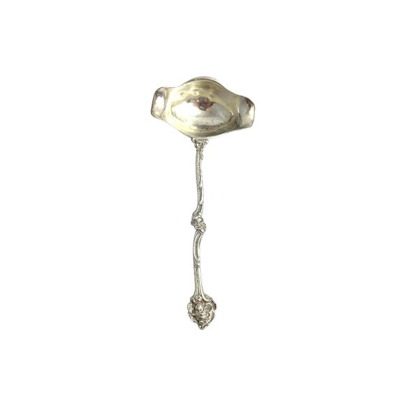 800 Silver Germany Double Spout Ladle #12250